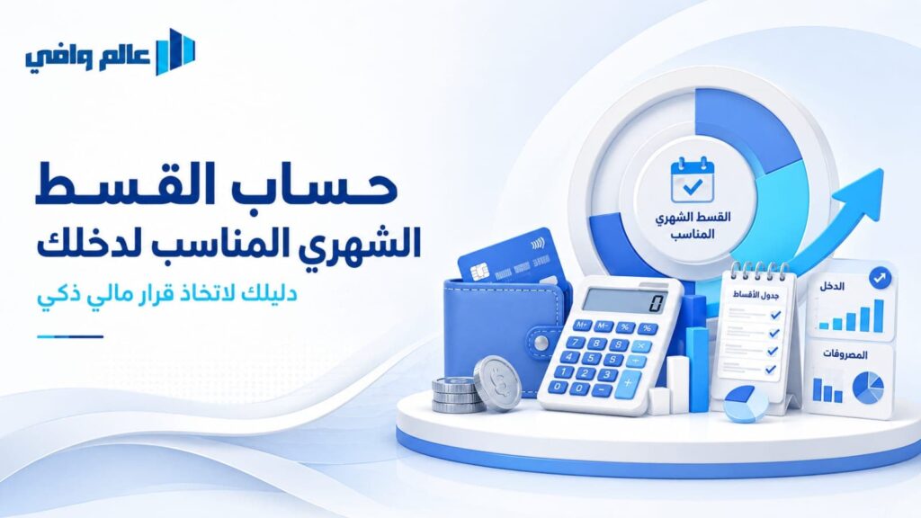 حساب القسط الشهري